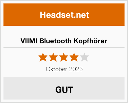  VIIMI Bluetooth Kopfhörer Test