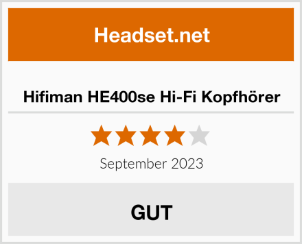  Hifiman HE400se Hi-Fi Kopfhörer Test