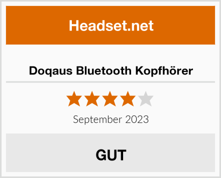  Doqaus Bluetooth Kopfhörer Test