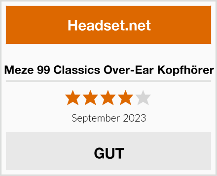  Meze 99 Classics Over-Ear Kopfhörer Test