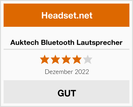  Auktech Bluetooth Lautsprecher Test
