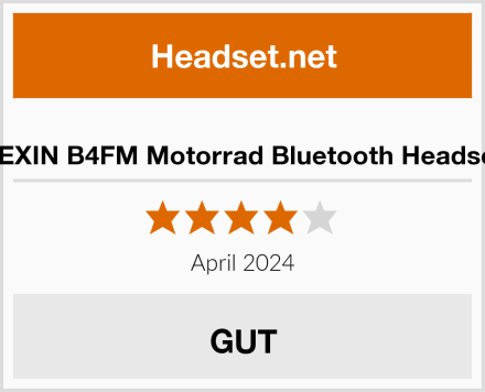  LEXIN B4FM Motorrad Bluetooth Headset Test