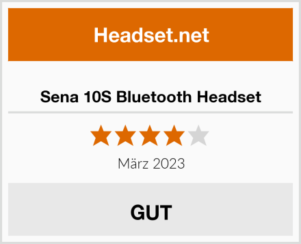  Sena 10S Bluetooth Headset Test