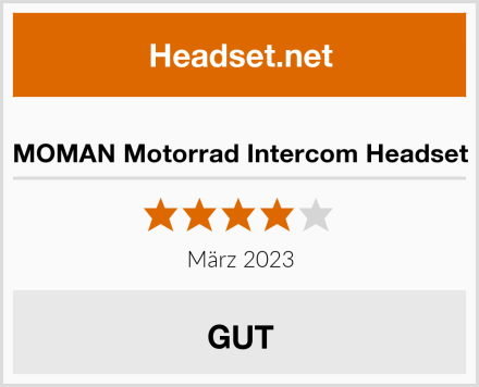  MOMAN Motorrad Intercom Headset Test