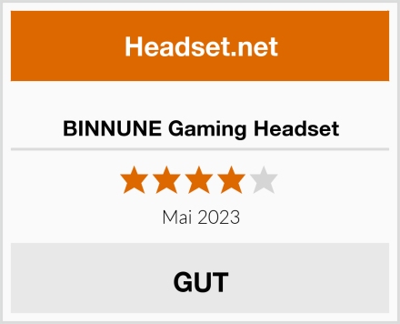 BINNUNE Gaming Headset Test