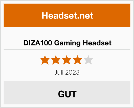  DIZA100 Gaming Headset Test