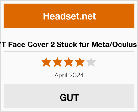  VEWIYT Face Cover 2 Stück für Meta/Oculus Quest Test