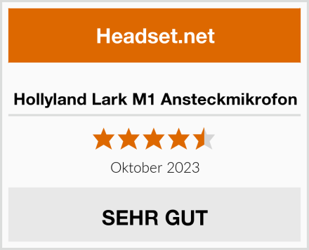  Hollyland Lark M1 Ansteckmikrofon Test