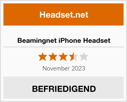  Beamingnet iPhone Headset Test