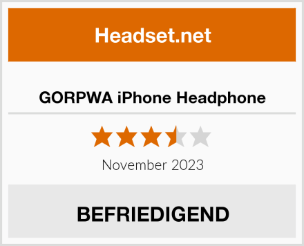  GORPWA iPhone Headphone Test