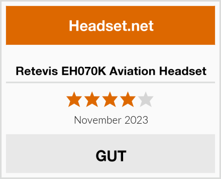  Retevis EH070K Aviation Headset Test