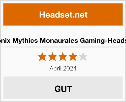  Konix Mythics Monaurales Gaming-Headset Test
