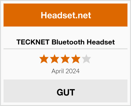  TECKNET Bluetooth Headset Test