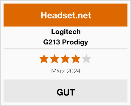 Logitech G213 Prodigy Test
