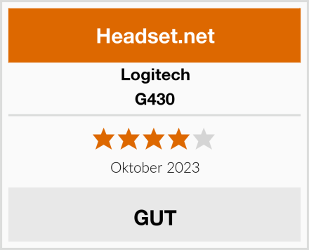 Logitech G430 Test