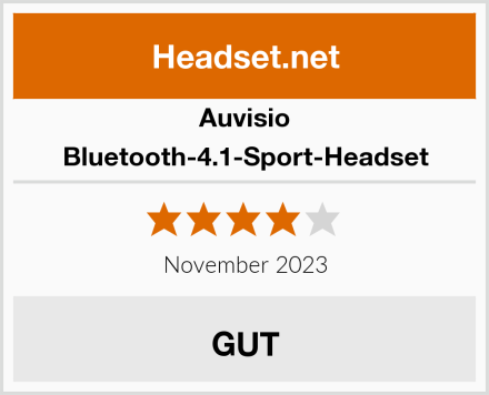 Auvisio Bluetooth-4.1-Sport-Headset Test