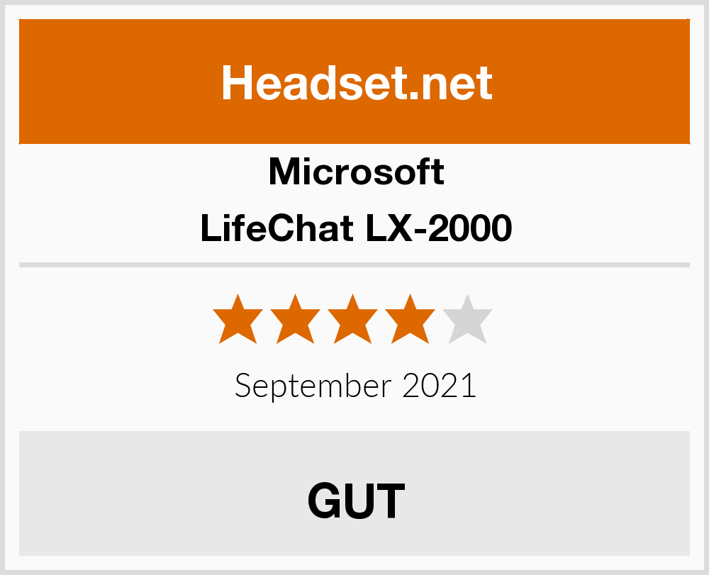 Microsoft LifeChat LX-2000