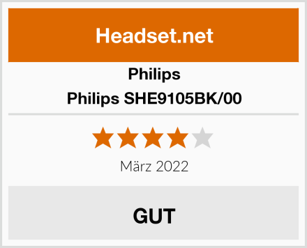 Philips Philips SHE9105BK/00 Test