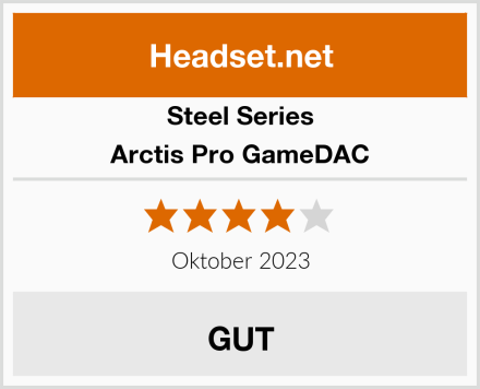 Steel Series Arctis Pro GameDAC Test