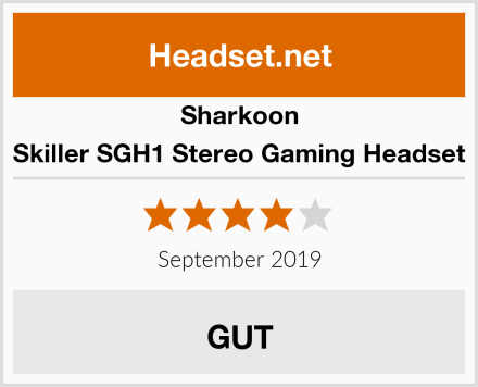 Sharkoon Skiller SGH1 Stereo Gaming Headset Test
