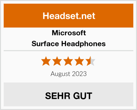 Microsoft Surface Headphones Test