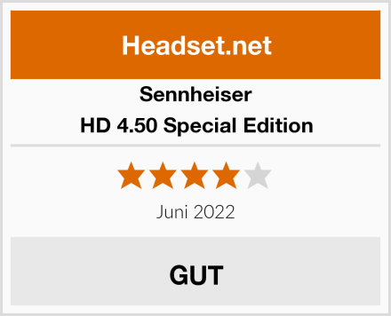 Sennheiser HD 4.50 Special Edition Test