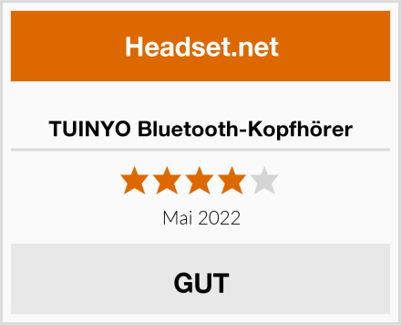  TUINYO Bluetooth-Kopfhörer Test