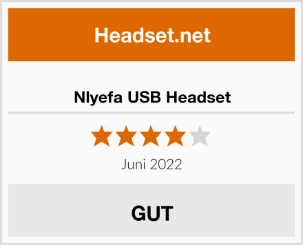  Nlyefa USB Headset Test