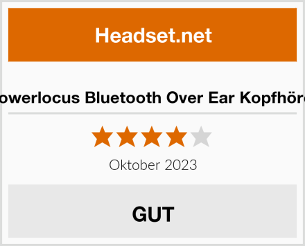  Powerlocus Bluetooth Over Ear Kopfhörer Test