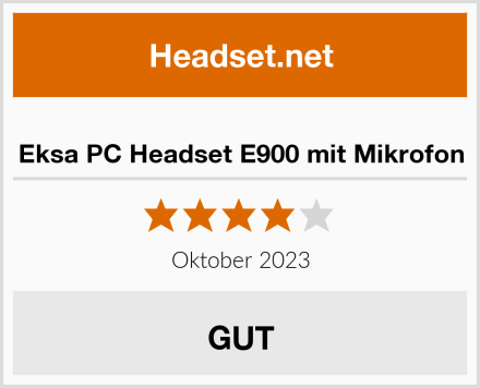  Eksa PC Headset E900 mit Mikrofon Test