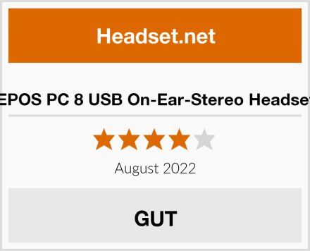  EPOS PC 8 USB On-Ear-Stereo Headset Test