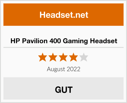  HP Pavilion 400 Gaming Headset Test