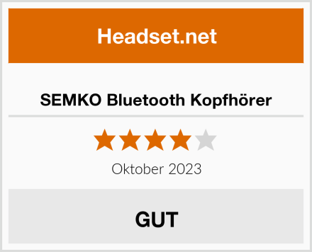  SEMKO Bluetooth Kopfhörer Test