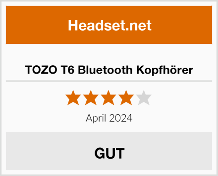  TOZO T6 Bluetooth Kopfhörer Test