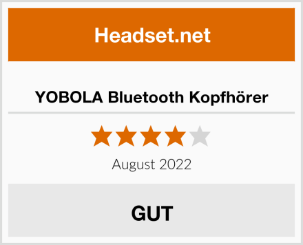  YOBOLA Bluetooth Kopfhörer Test